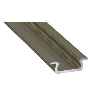 Profil LUMINES Typ Z płytki 7mm inox anodowany 3m