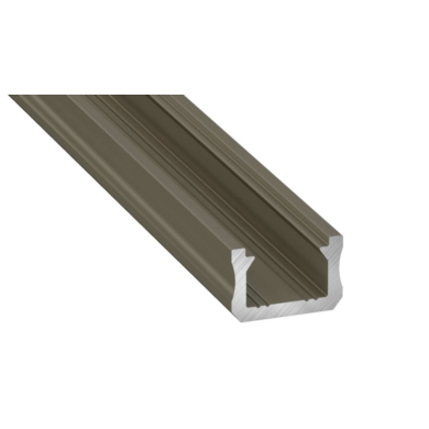 Profil LUMINES Typ X mini (taśma LED 8mm) inox ano