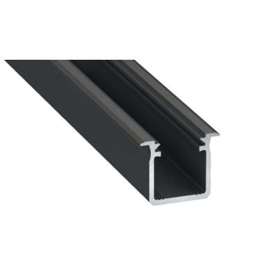 Profil LUMINES Typ G Wpuszczany 18mm czarny 3m