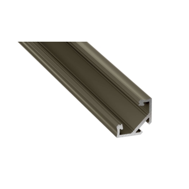 Profil LUMINES Typ C Kątowy Narożny 45st/45st inox