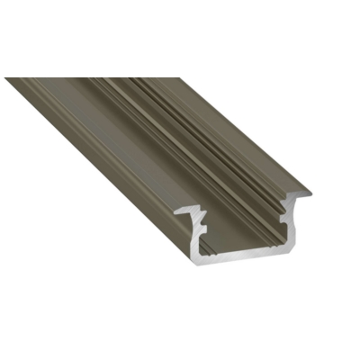 Profil LUMINES Typ B wpuszczany inox anodowany 1m