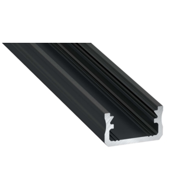 Profil LUMINES Typ A czarny anodowany 1m