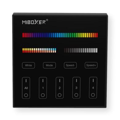 Panel Naścienny Magnetyczny 4-strefowy RGB+CCT