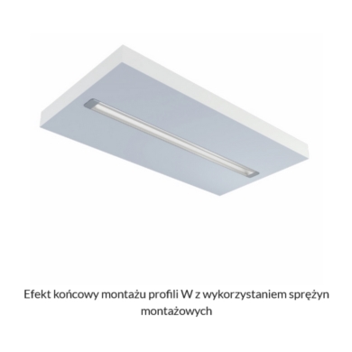 Profil LUMINES typ W inox anod. 2,02m