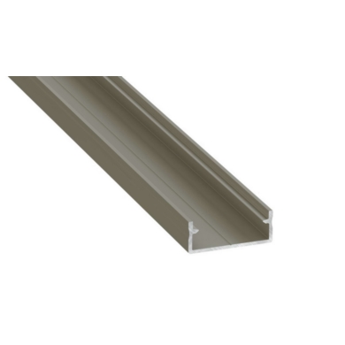 Profil LUMINES Typ DUAL inox anodowany 1m