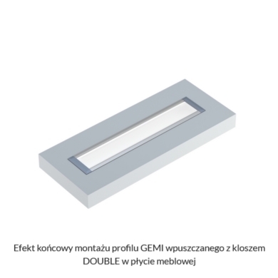 Profil LUMINES typ Gemi surowy 1m