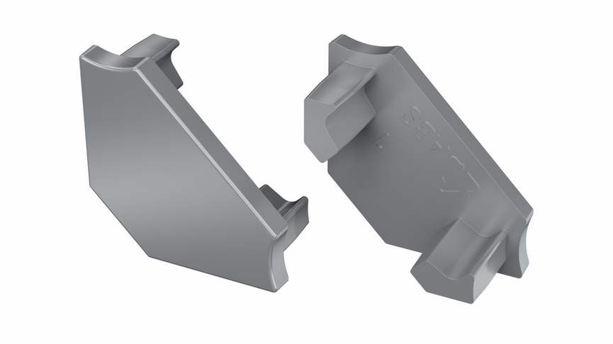 ABS Zaślepka LUMINES C srebrna lakierowana