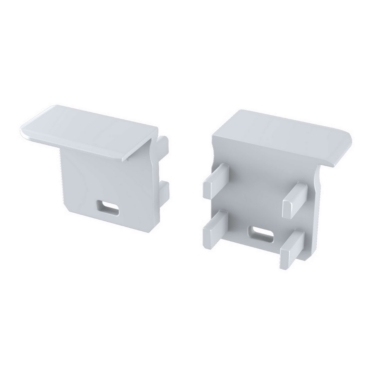 ABS Zaślepka LUMINES J biała z otworem lewa