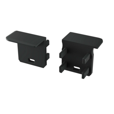 ABS Zaślepka LUMINES J czarna z otworem lewa