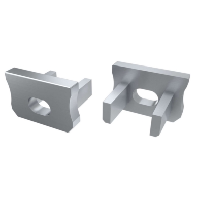 ABS Zaślepka LUMINES X srebrna lakierowana z otwor