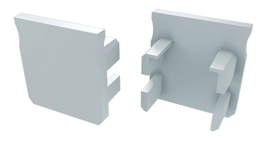 Zaślepka do profili LUMINES Y biała 12-0091-01