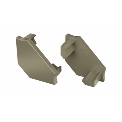 Zaślepka do profili LUMINES C inox 12-0043-01