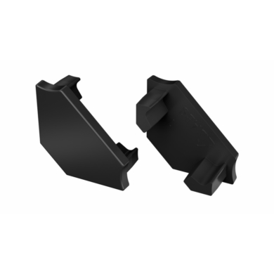 Zaślepka do profili LUMINES C czarna 12-0042-01