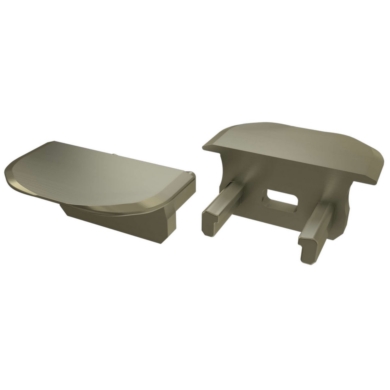 Zaślepka do profili LUMINES B inox okrągła