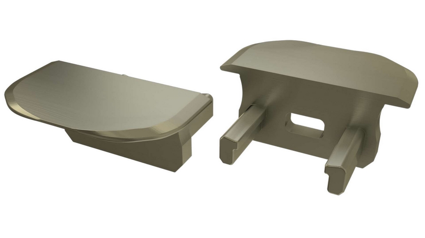 Zaślepka do profili LUMINES B inox okrągła