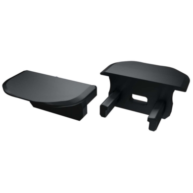 Zaślepka do profili LUMINES B czarna okrągła