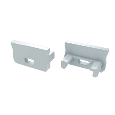 Zaślepka do profili LUMINES A biała z otworem