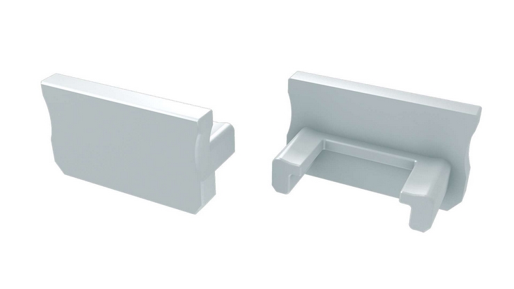 Zaślepka do profili LUMINES A biała 12-0011-01