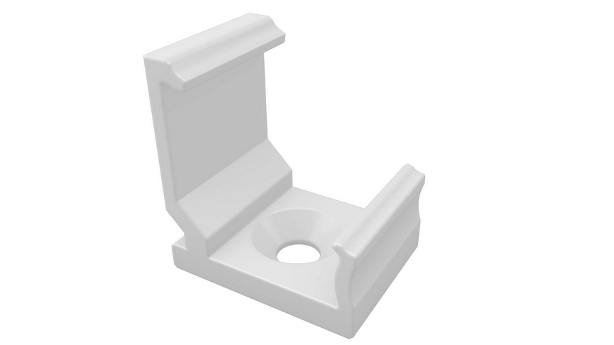 Uchwyt montazowy bialy LUMINES C 13-0041-00