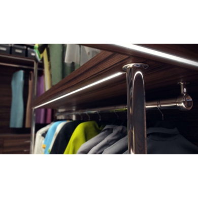 Profil LUMINES Typ Z płytki 7mm czarny anodowany 3