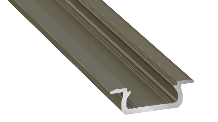 Profil LUMINES Typ Z płytki 7mm inox anodowany 2,0