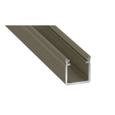 Profil LUMINES Typ Y Głęboki 12mm inox anodowany 2