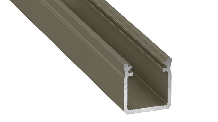 Profil LUMINES Typ Y Głęboki 12mm inox anodowany 2