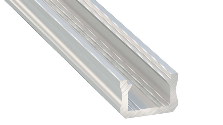 Profil LUMINES Typ X mini (taśma LED 8mm) surowy 2