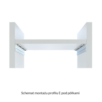 Profil LUMINES Typ E surowy 2,02m