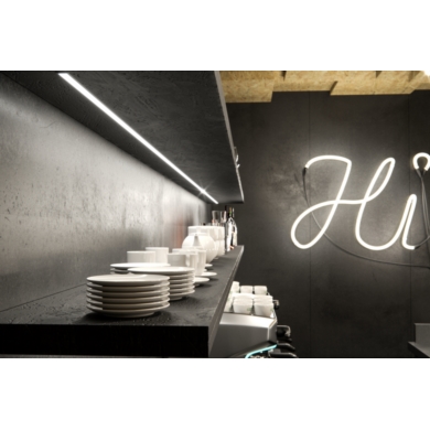 Profil LUMINES Typ B wpuszczany surowy 3m