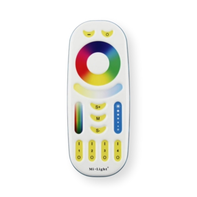 Pilot RGB RGBW CCT Dotykowy uniwersalny 4-strefy