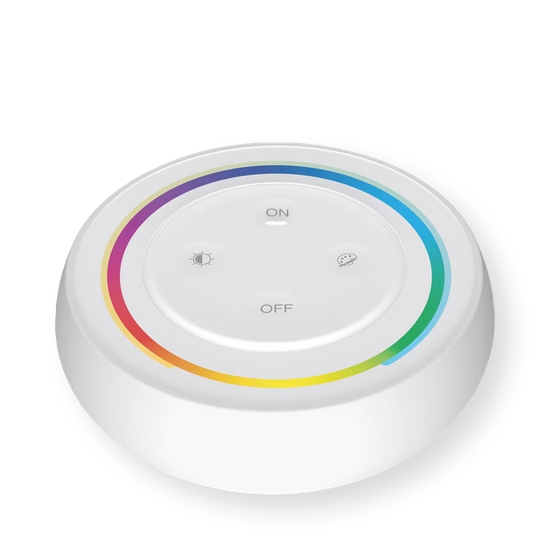 Magnetyczny pilot 1-strefowy RGB+CCT Biały
