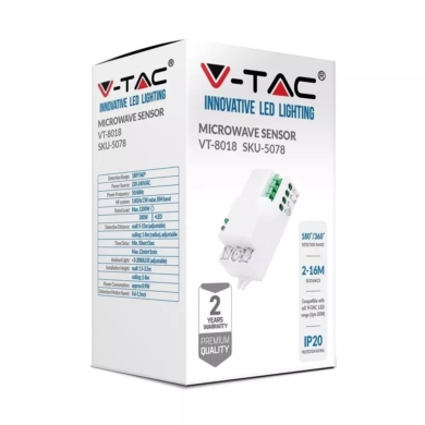 Czujnik V-TAC SKU5078 VT-8018 300W