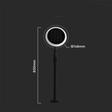 Słupek V-TAC SKU6668 VT-943 3000K 3W 260lm