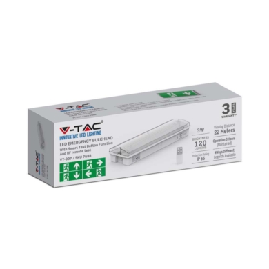 Oprawa V-TAC SKU7688 VT-997 6400K 3W 120lm