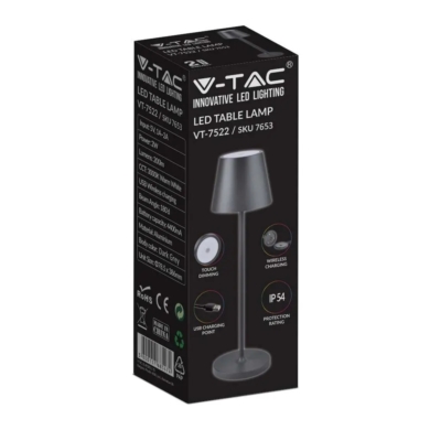 Lampka V-TAC SKU7653 VT-7522 3000K 2W 200lm