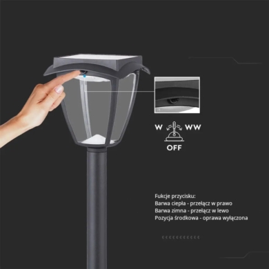 Słupek V-TAC SKU2891 VT-984 3000K+6000K 2W 110lm