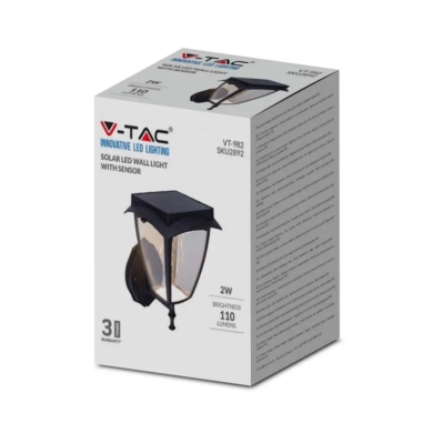 Kinkiet V-TAC SKU2892 VT-982 3000K+6000K 2W 110lm