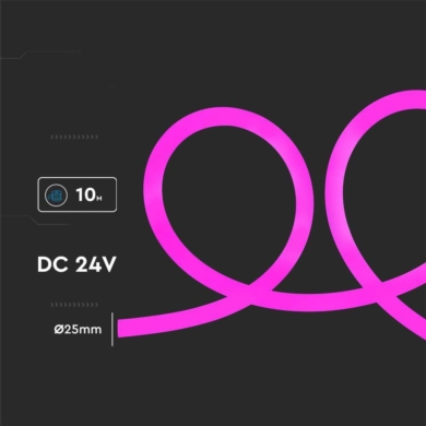 Neon V-TAC SKU6874 VT-551 Kolor Różowy 12W