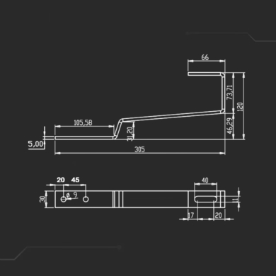 Uchwyt V-TAC SKU11586 VT-10100