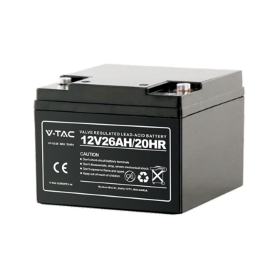 Akumulator V-TAC SKU23454 VT-12-26