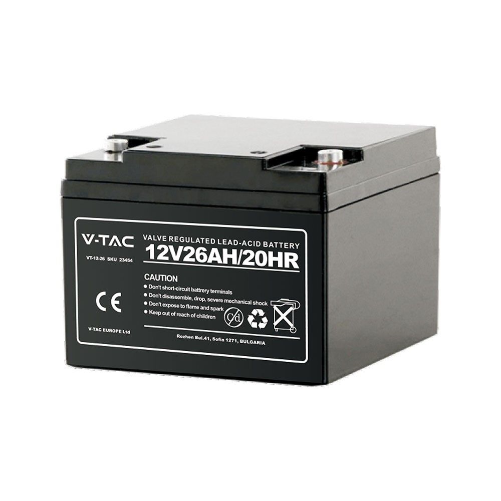 Akumulator V-TAC SKU23454 VT-12-26