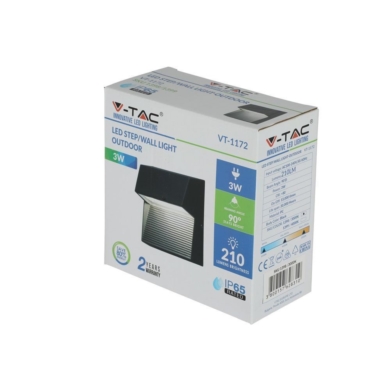 Oprawa V-TAC SKU1399 VT-1172-B 4000K 3W 210lm