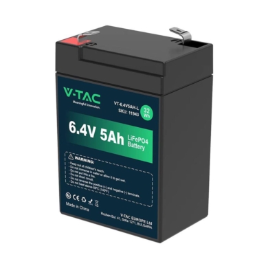 Akumulator V-TAC SKU11943 VT-6.4V 5AH-L