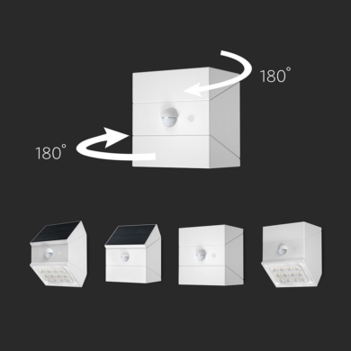 Kinkiet V-TAC SKU24097 VT-11025CCT-W 3000K-4000K-6