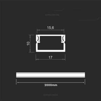 Profil V-TAC SKU24107 VT-71008