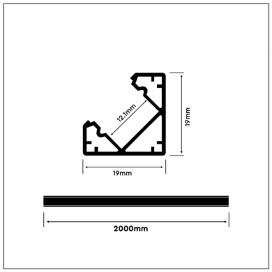 Profil V-TAC SKU3356 VT-8114