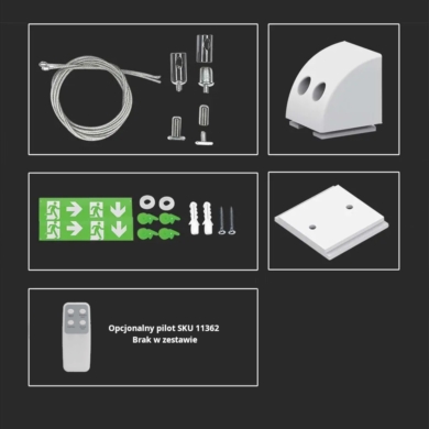 Oprawa V-TAC SKU7675 VT-995 6000K 2,5W 100lm