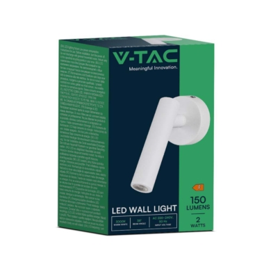 Oprawa V-TAC SKU10293 VT-412 4000K 2W 150lm