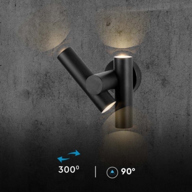 Kinkiet V-TAC SKU10473 VT-1186 3000K 6W 620lm